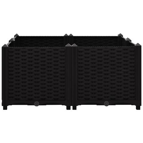 Fioriera Rialzata 80x80x38 Cm In Polipropilene - Foto 5