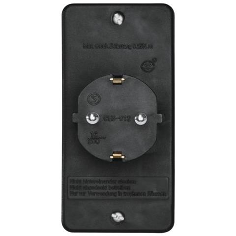 00223216 Prolunghe E Multiple 3 Presa (e) Ac Interno Nero - Foto 2