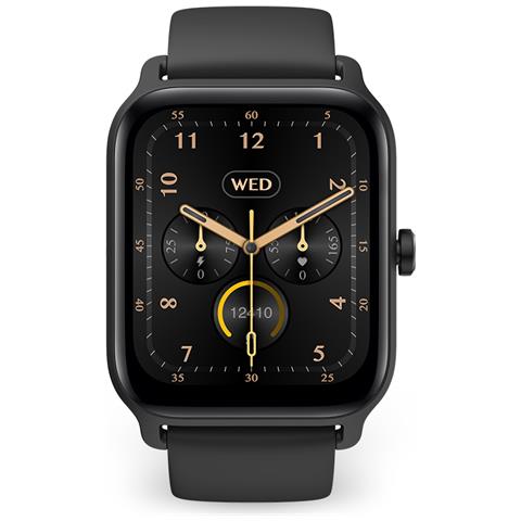 Smartwatch Alexa SWB29 Impermeabile IP68 Display 1.8` Digitale Bluetooth 5.3 Attività Quotidiana Colore Nero- Europa - Foto 1