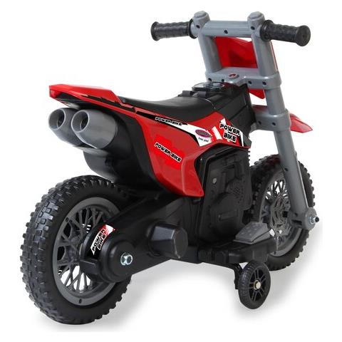 Ride-on Motorrad Power Bike 6v Rot 2+ (460677) - Foto 2