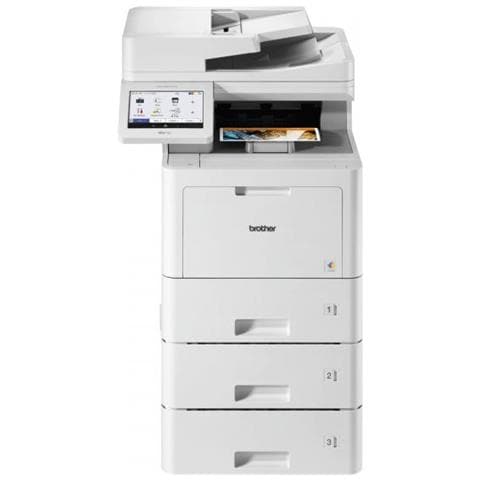 Stampante Multifunzione Laser MFCL9670CDNTT A4 2400 X 600 Dpi 40 Ppm Scansione Coppia Fax Display LCD LAN NFC USB Colore Bianco - Foto 1