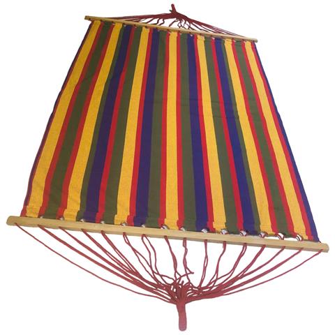 Amaca Da Giardino In Cotone Multicolor 200x150 Cm Katrina - Foto 1