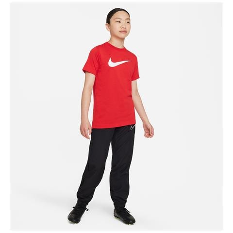 T-Shirt Youth Swoosh Cw6941-657 Bambino Taglia L Colore Rosso - Foto 4