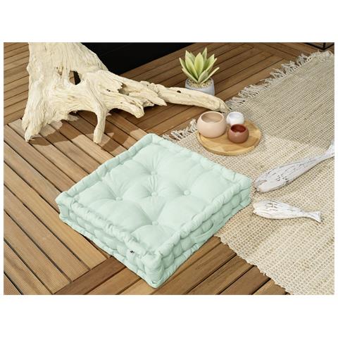 Cuscino Da Pavimento 50 X 50 X 10 Cm Kala Ciliegio - Foto 1