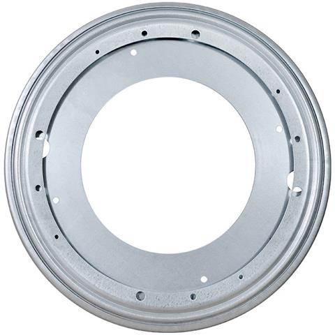 Giradischi Con Cuscinetti A Sfera In Acciaio Per Mobili, Soli, Cremagliere, Decorazioni 9 Pollici Silver - Foto 1