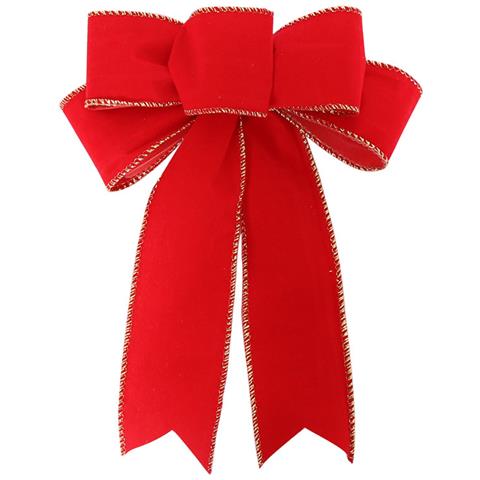 5 Confezioni Di Decorazioni Per Fiocchi Di Natale, Fiocchi Di Ghirlande, Fiocchi Per Alberi Di Natale Multicolor - Foto 1