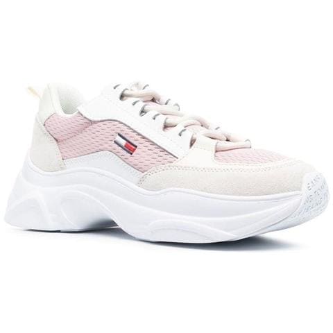 Lightweight Sport Shoe Sneakers Pelle Scarpe Donna Rosa Eu 36, En0en02081 Th2 - Foto 2
