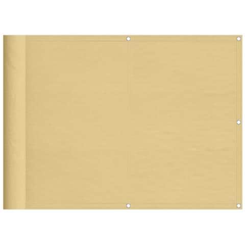 Paravento Da Balcone Sabbia 75x700 Cm 100% Poliestere Oxford - Foto 2