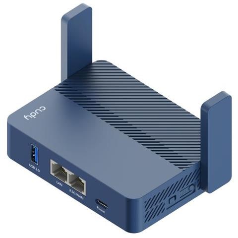 Cudy Ax3000 Router Wireless Gigabit Ethernet Blu - Foto 1