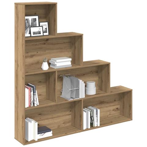 Libreria Rovere Artigianale 157x24x160 Cm Legno Multistrato - Foto 1