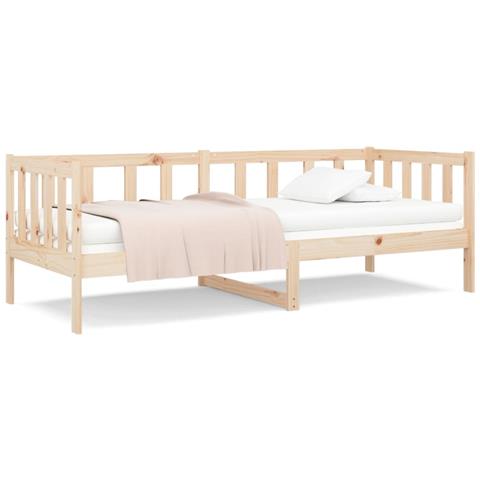 Lusso Casadino - Dormeuse Senza Materasso 90x190 Cm In Legno Massello Di Pino - Foto 1