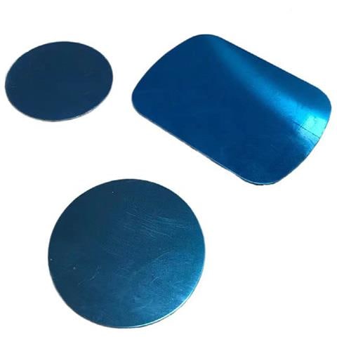 10 Piastre Magnetiche Con Adesivo, Piastre Metalliche Per Supporto Magnetico Per Telefono 30 Mm - Foto 2