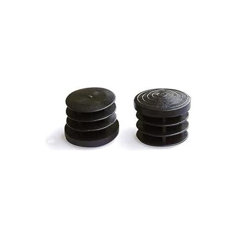 Puntali Interni Alettati Tondi Nero 35 Mm - Foto 1