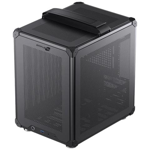 Jonsbo C6-itx Black Case Cabinet Itx Pc Computer Fisso Compatto Mini Tower - Foto 1
