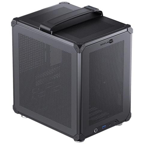 Jonsbo C6-itx Black Case Cabinet Itx Pc Computer Fisso Compatto Mini Tower - Foto 2