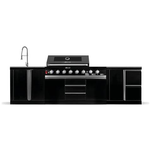 Cucina Da Esterno ® Blackback M4, Barbecue A Gas Xxl Con Lavello - Foto 1