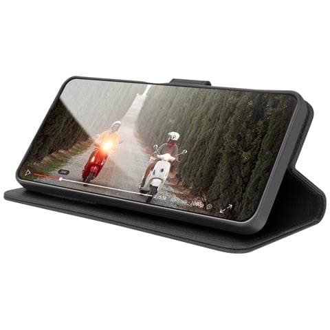 Custodia A Portafoglio Per Xiaomi Mi 10 Pro / Mi 10 Con Supporto E Linguetta, Nero - Foto 2