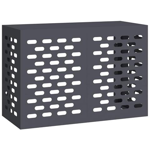 Copertura per condizionatore d'aria Antracite 90 x 40 x 60 cm - Foto 1