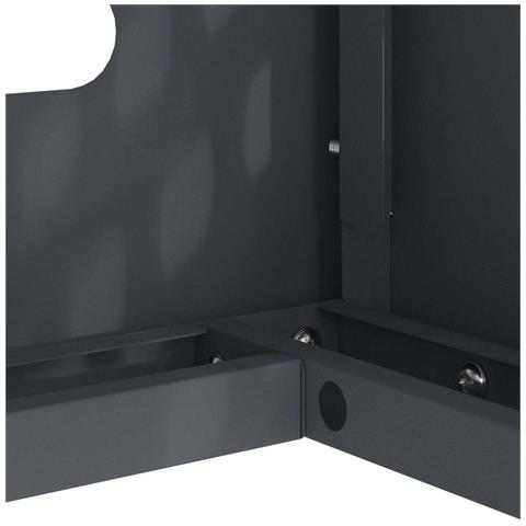 Copertura per condizionatore d'aria Antracite 90 x 40 x 60 cm - Foto 9