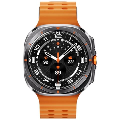 Galaxy Watch Ultra 3,81 cm (1.5") AMOLED 47 mm Digitale 480 x 480 Pixel Touch screen 4G Grigio, Titanio Wi-Fi GPS (satellitare) - Foto 1