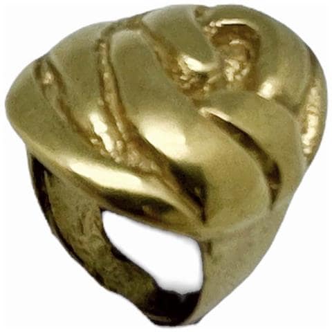 Anello Labirinto Dorato. Misura 16 - Foto 1
