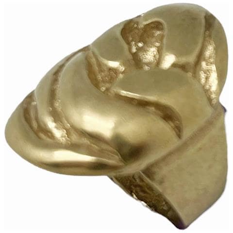 Anello Labirinto Dorato. Misura 16 - Foto 2