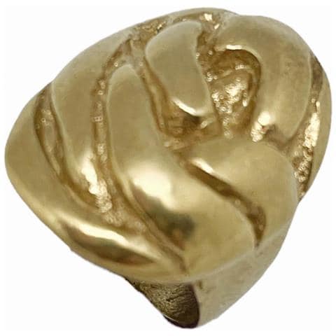 Anello Labirinto Dorato. Misura 16 - Foto 4