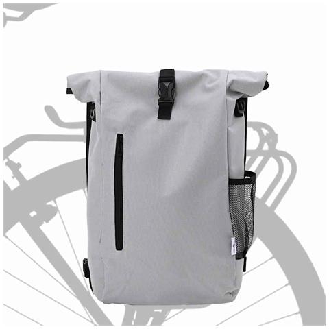 Borsa per biciclette Grigio 31 x 13 x 58 cm Poliestere - Foto 2