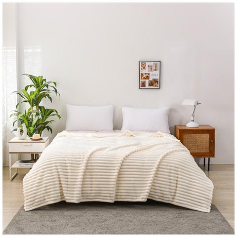 Coperta Morbida E Calda In Pile - Plaid Per Divano, Letto E Viaggio  S - Foto 2