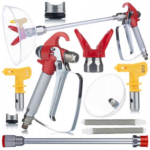 Set Di Accessori Per Verniciatura Con Pistola, Lancia 30cm, Ugello 517 - Alta Qualità, Facile Installazione, Compatibile Con Graco, Wagner, Titan - Foto 1
