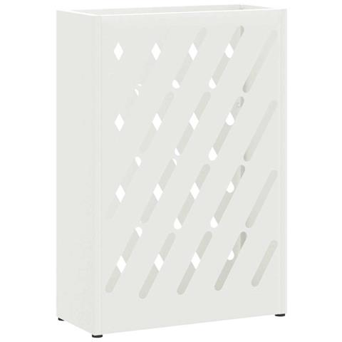 Supporto per Ombrellone Bianco 28 x 12 x 41 cm Acciaio - Foto 1