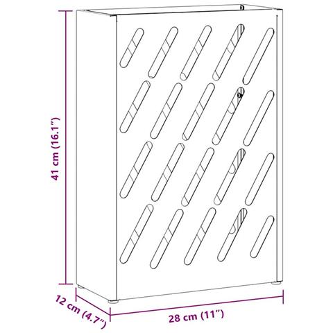 Supporto per Ombrellone Bianco 28 x 12 x 41 cm Acciaio - Foto 9