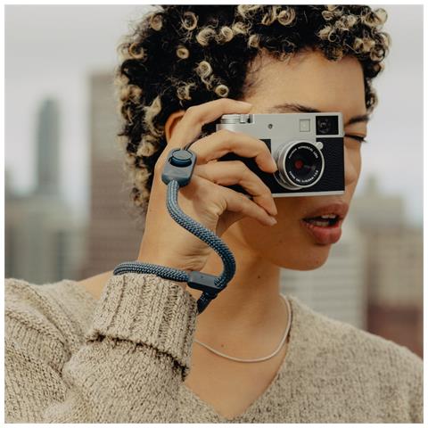 Cuff tracolla Fotocamera Corda Blu - Foto 2