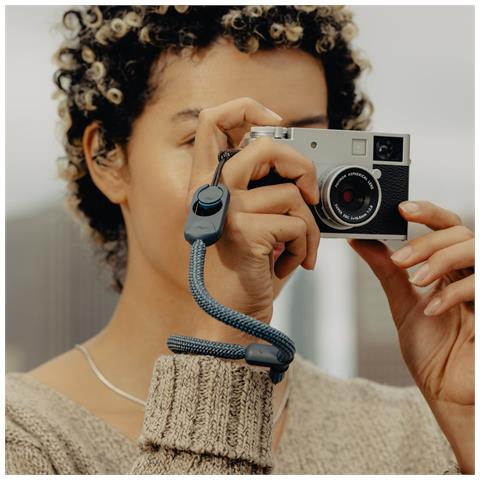 Cuff tracolla Fotocamera Corda Blu - Foto 7