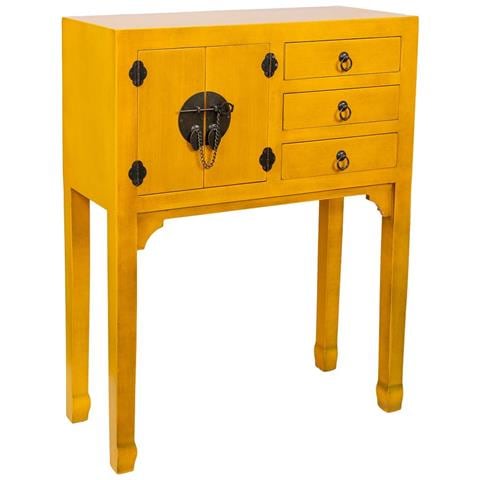 Mobile Da Ingresso In Legno Con 3 Cassetti E 2 Porte 63x26x83 - Foto 1