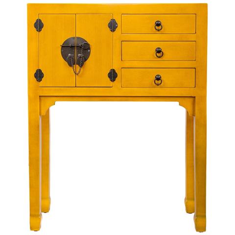 Mobile Da Ingresso In Legno Con 3 Cassetti E 2 Porte 63x26x83 - Foto 2