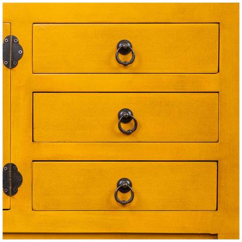 Mobile Da Ingresso In Legno Con 3 Cassetti E 2 Porte 63x26x83 - Foto 8