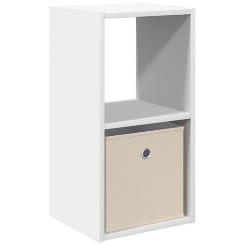 Comodino Bianco 30,5 x 27 x 59,5 cm Legno multistrato - Foto 1