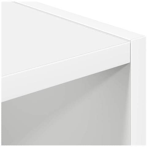 Comodino Bianco 30,5 x 27 x 59,5 cm Legno multistrato - Foto 9