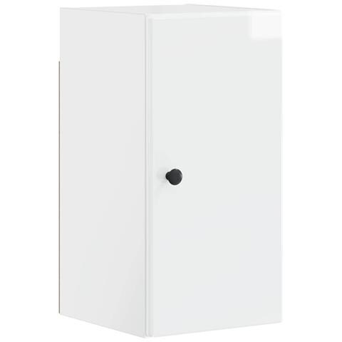 Armadio da bagno a muro BREDA Bianco Lucido 30 x 31 x 59 cm - Foto 1