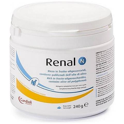 Renal N Mangime Complementare per Cani e Gatti Barattolo 240 g - Foto 1