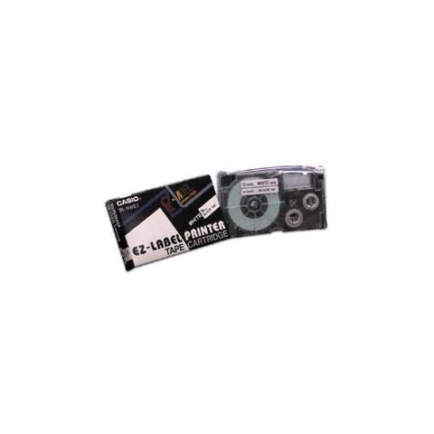 nastro 9mm x 8mt nero su bianco - Foto 1