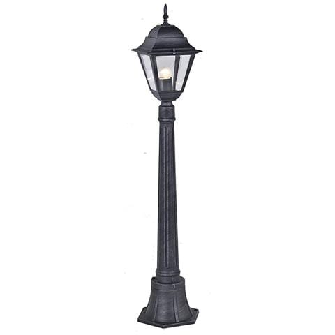 Lampione in Alluminio 60 W Colore Grigio Ghisa - Foto 4