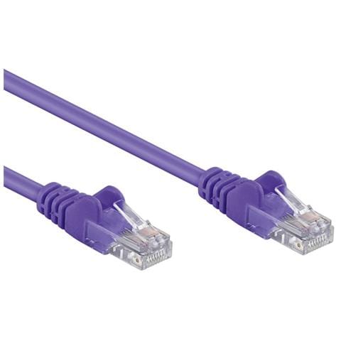 ICOC CCA6U-010-VL - Cavo di rete Patch CCA Cat. 6 Viola UTP 1 m - Foto 2