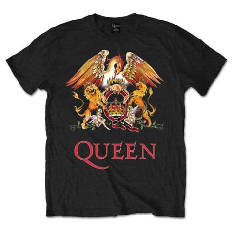 Queen - Classic Crest (T-Shirt Unisex Tg. L) - Foto 1