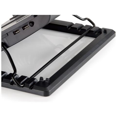 17", 2x USB, 14cm Ventola, Supporto con cinque angolazioni - Foto 2