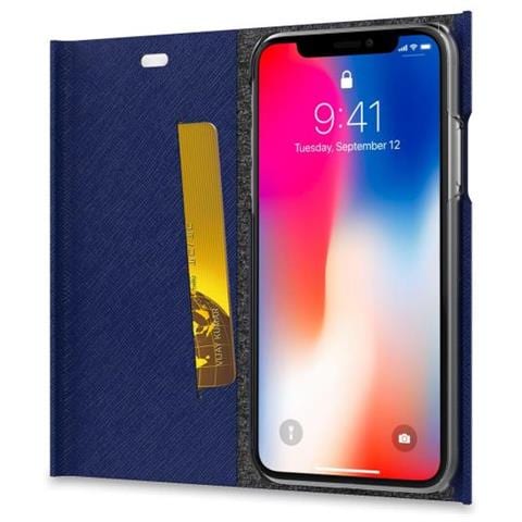 Custodia Shell per iPhone X - Blu - Foto 2