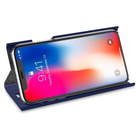 Custodia Shell per iPhone X - Blu - Foto 3