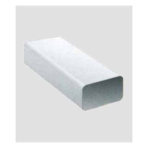 Tubo Per Cappa Areazione Rettangolare 12 X 6 In Pvc Lungo 150 Cm First - Foto 3