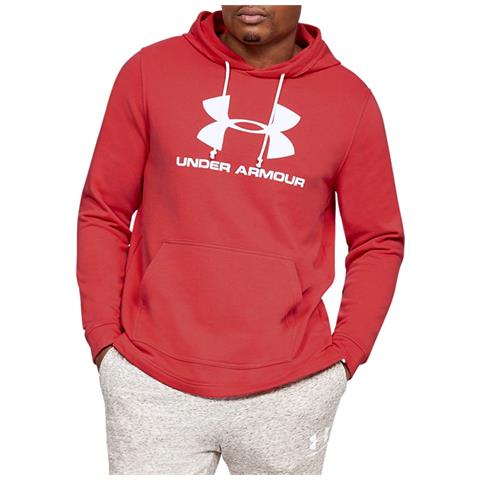 felpa under armour rossa donna